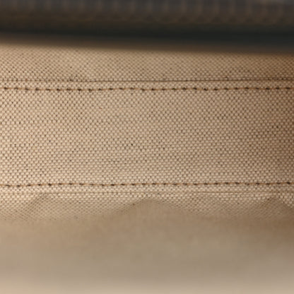 Christian Dior Oblique Zipped Pouch Clutch Blue 5 of 10