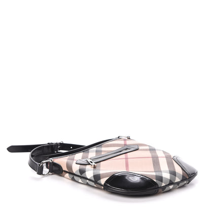 Burberry Supernova Check Small Dryden Crossbody Bag Black 4 of 8