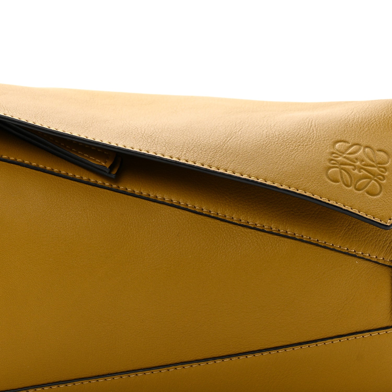 Loewe Calfskin Puzzle Hobo Ochre 8 of 10