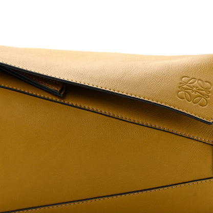 Loewe Calfskin Puzzle Hobo Ochre 8 of 10