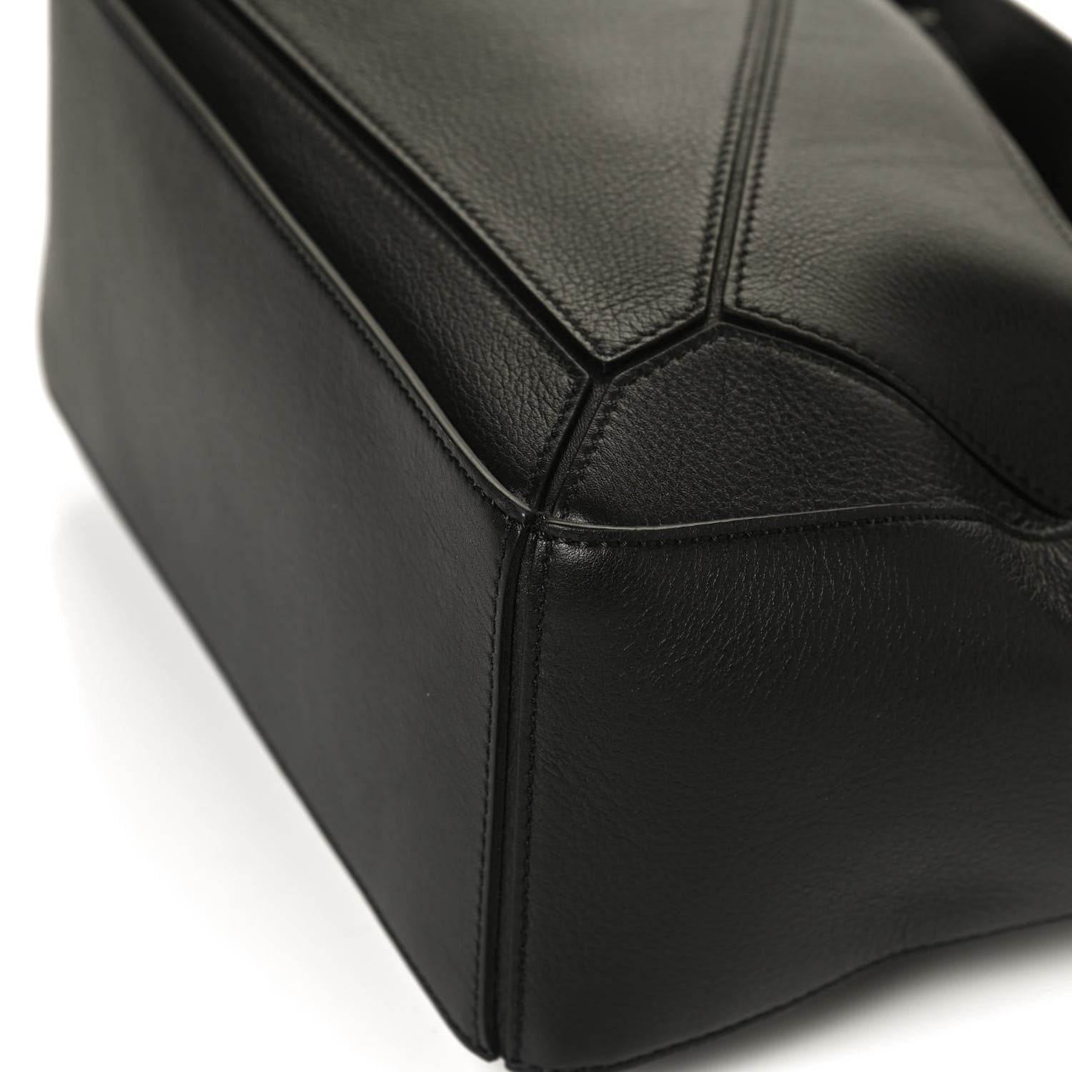 Loewe Calfskin Small Puzzle Bag Black 11 of 12