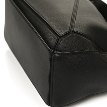 Loewe Calfskin Small Puzzle Bag Black 11 of 12