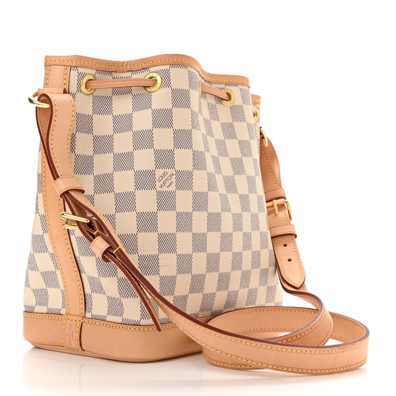 Louis Vuitton Damier Azur Noe BB 3 of 10