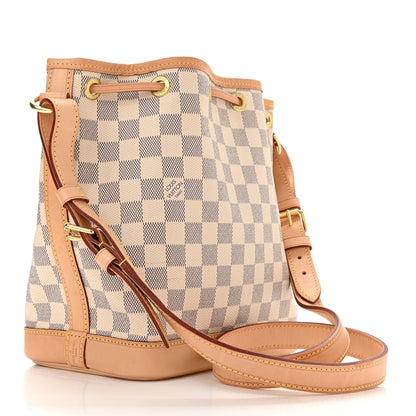 Louis Vuitton Damier Azur Noe BB 3 of 10