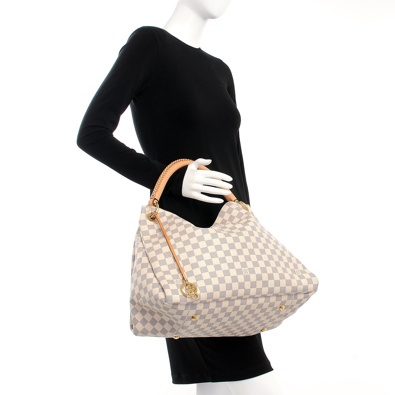 Louis Vuitton Damier Azur Artsy MM 2 of 10