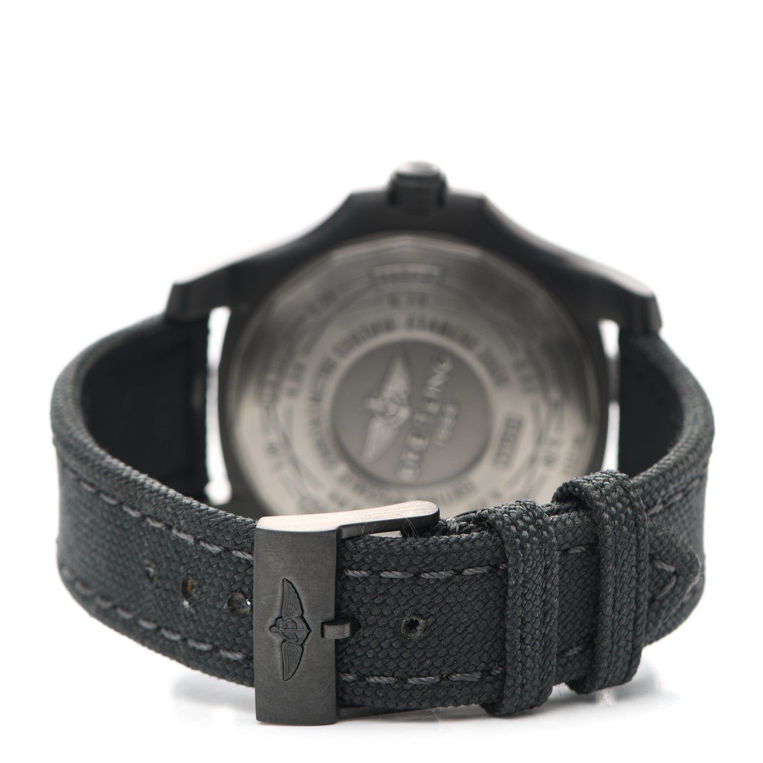 Breitling Black Titanium 48mm Avenger Blackbird 44 Automatic Watch Volcano Black V17310 3 of 4