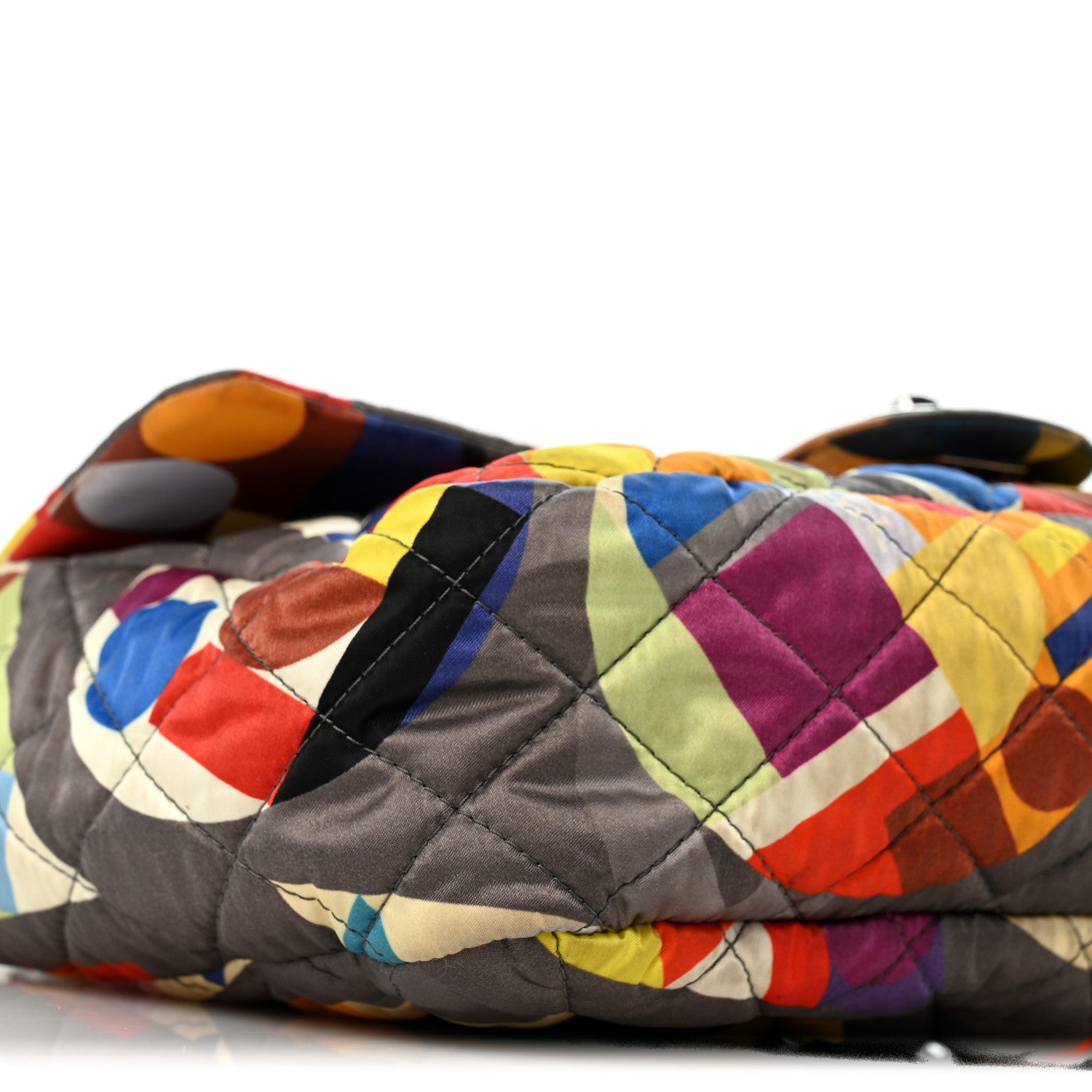 Chanel Nylon Printed Small Coco Color Flap Multicolor 9 of 14