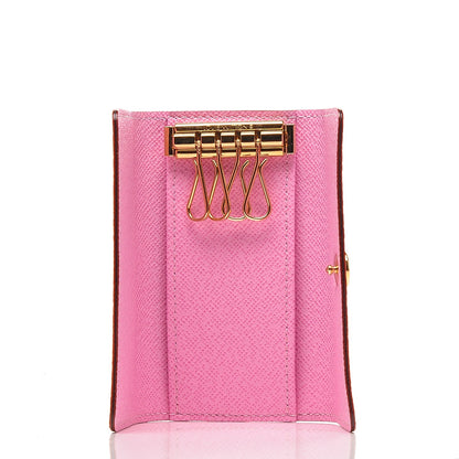 Louis Vuitton Monogram Multicolor Multicles 4 Key Holder White Litchi 5 of 6