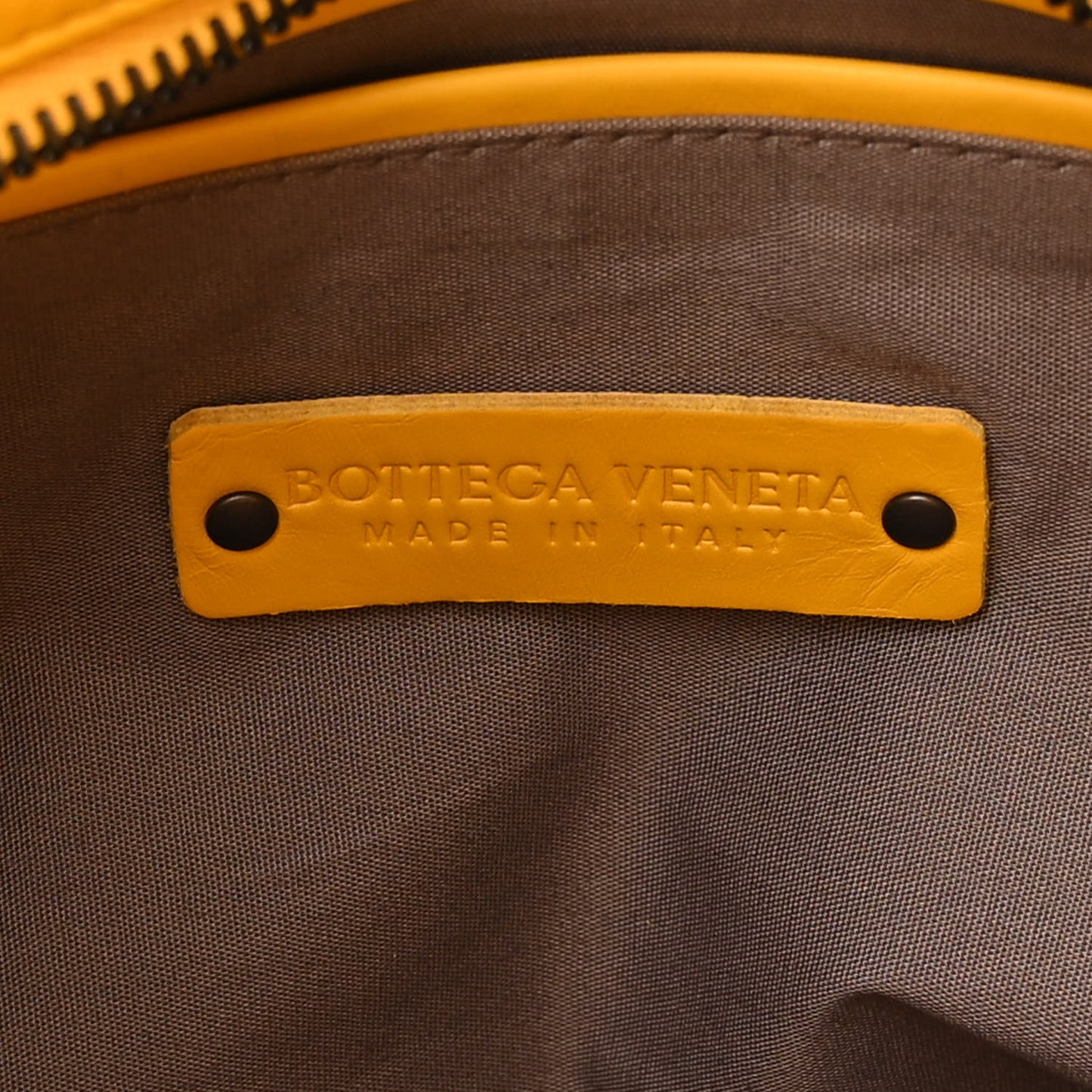 Nappa Intrecciato Large Hobo Yellow