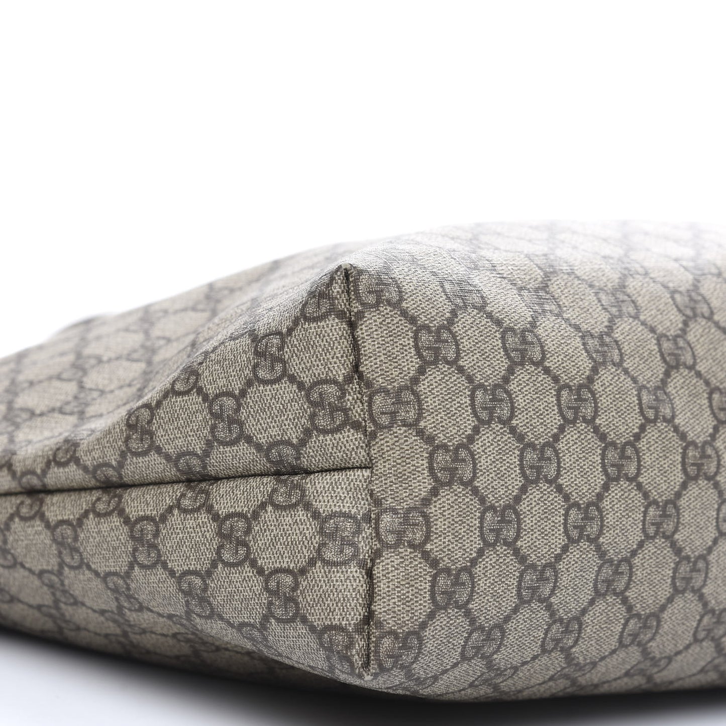 GG Plus Monogram Medium Signature Web Loop Tote Brown