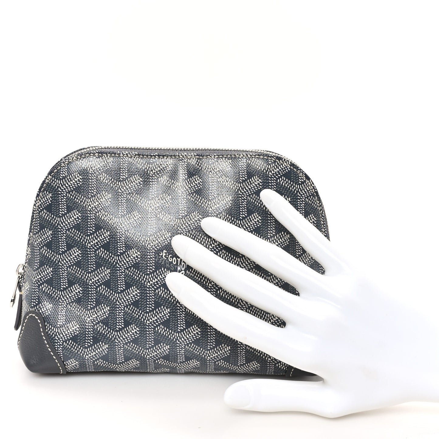 Goyardine Vendome Toiletry Pouch Grey