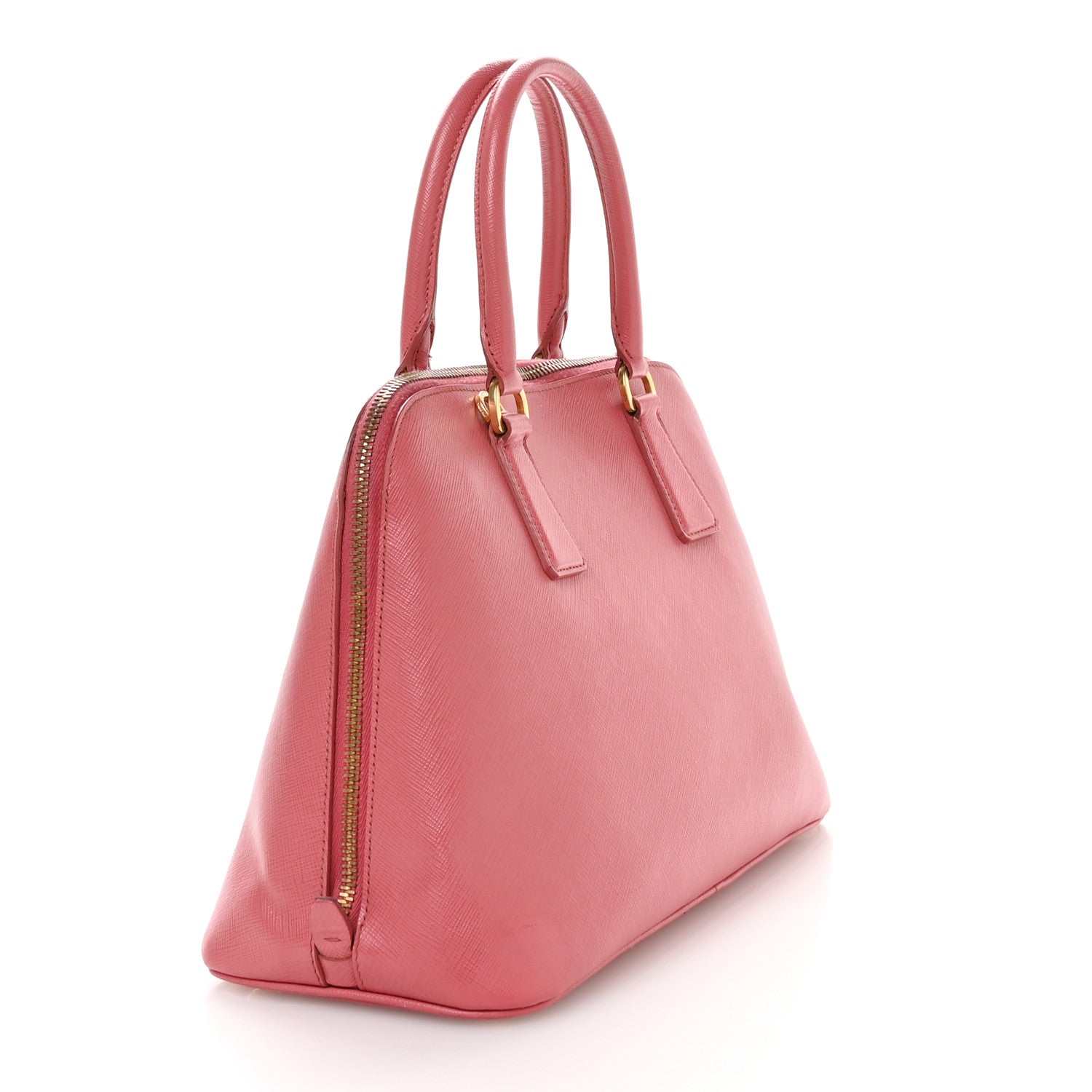 Prada Saffiano Lux Medium Promenade Tote Peonia 3 of 11