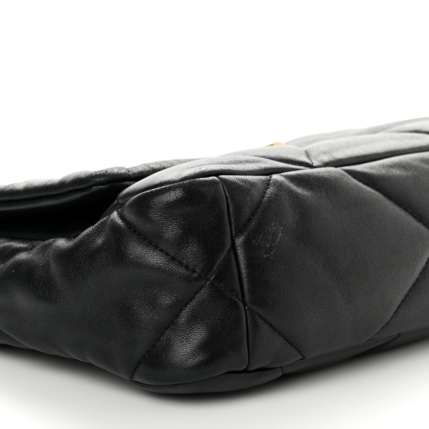 Chanel Lambskin Quilted Medium Chanel 19 Flap Black 9 of 11