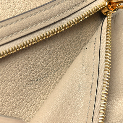 Hermes Ostrich Bearn Compact Wallet Trench 11 of 13