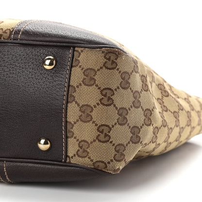 Gucci Monogram Medium Princy Tote Dark Brown 9 of 12