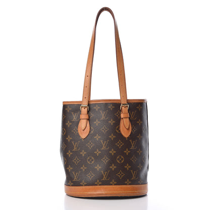 Louis Vuitton Monogram Petit Bucket 23 3 of 17