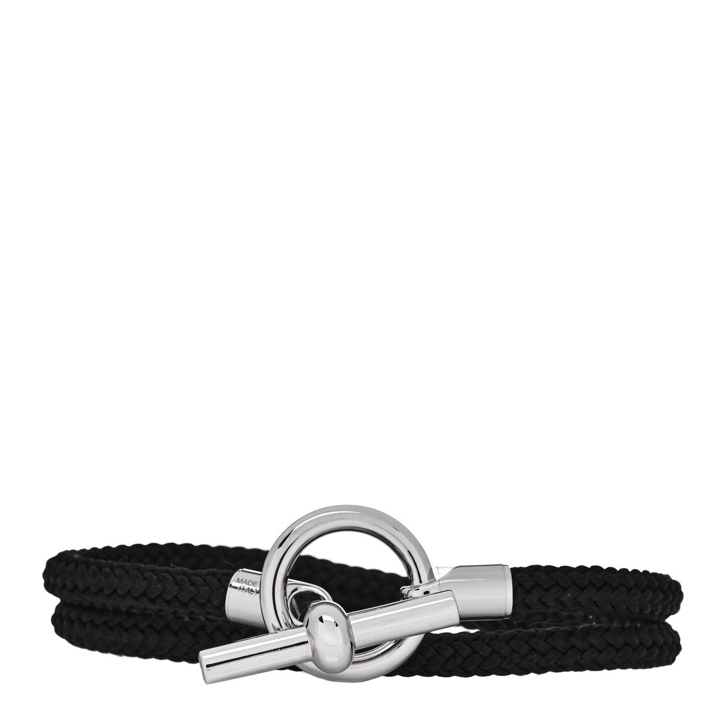 Silk Maxi Glenan Double Tour Bracelet Black