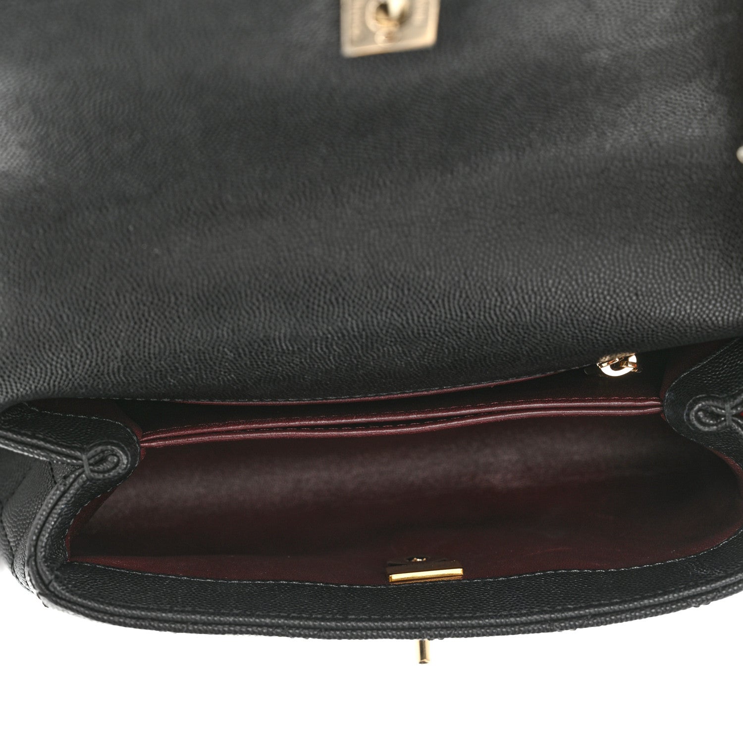 Chanel Caviar Quilted Mini Coco Handle Flap Black 5 of 11