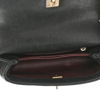 Chanel Caviar Quilted Mini Coco Handle Flap Black 5 of 11