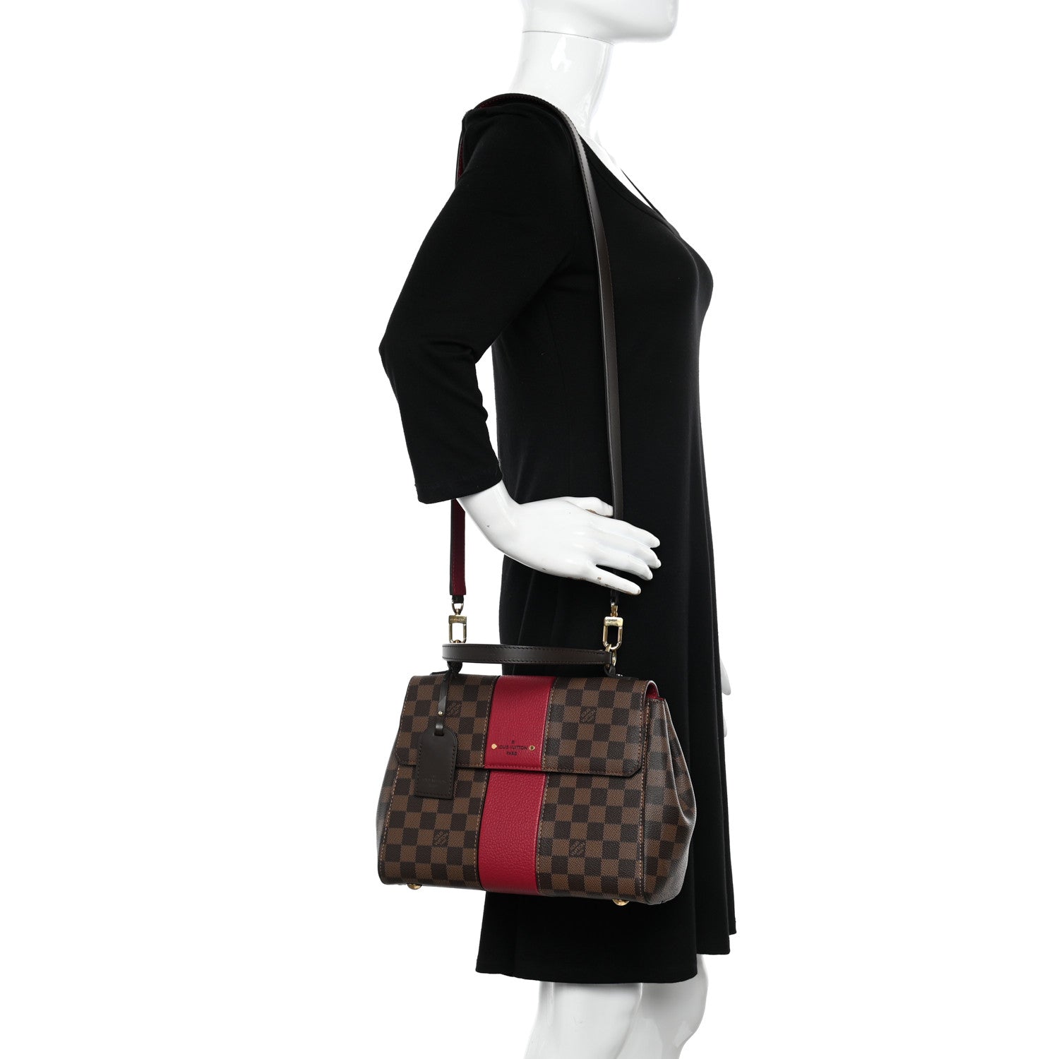 Louis Vuitton Damier Ebene Bond Street Lie De Vin 2 of 9
