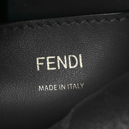 Fendi Vitello Grace F is Fendi Stamp Patch Perforated Small Mon Tresor Bucket Bag Fragola 6 of 9