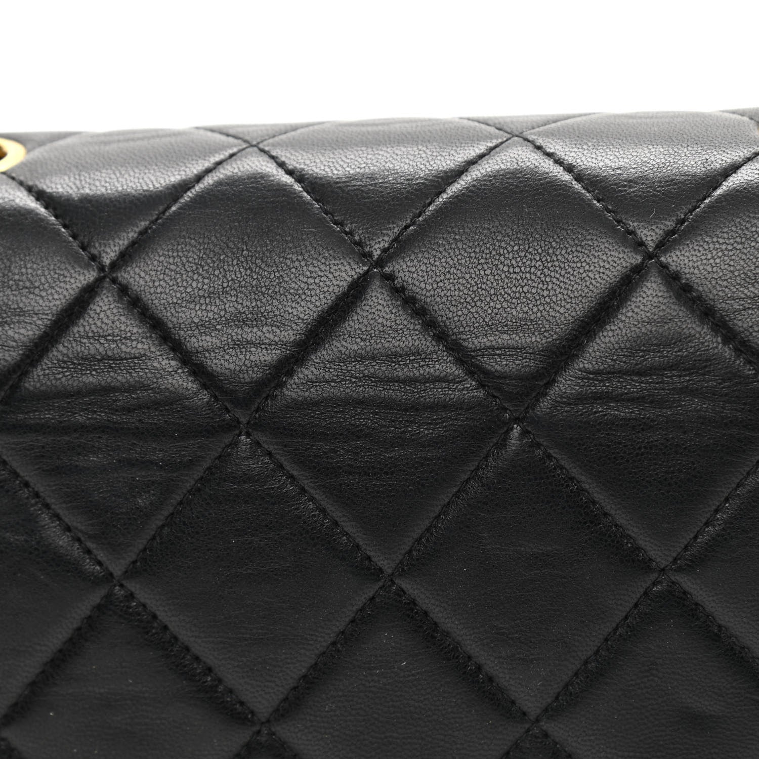 Chanel Lambskin Quilted Small Single Flap Black 5 of 13
