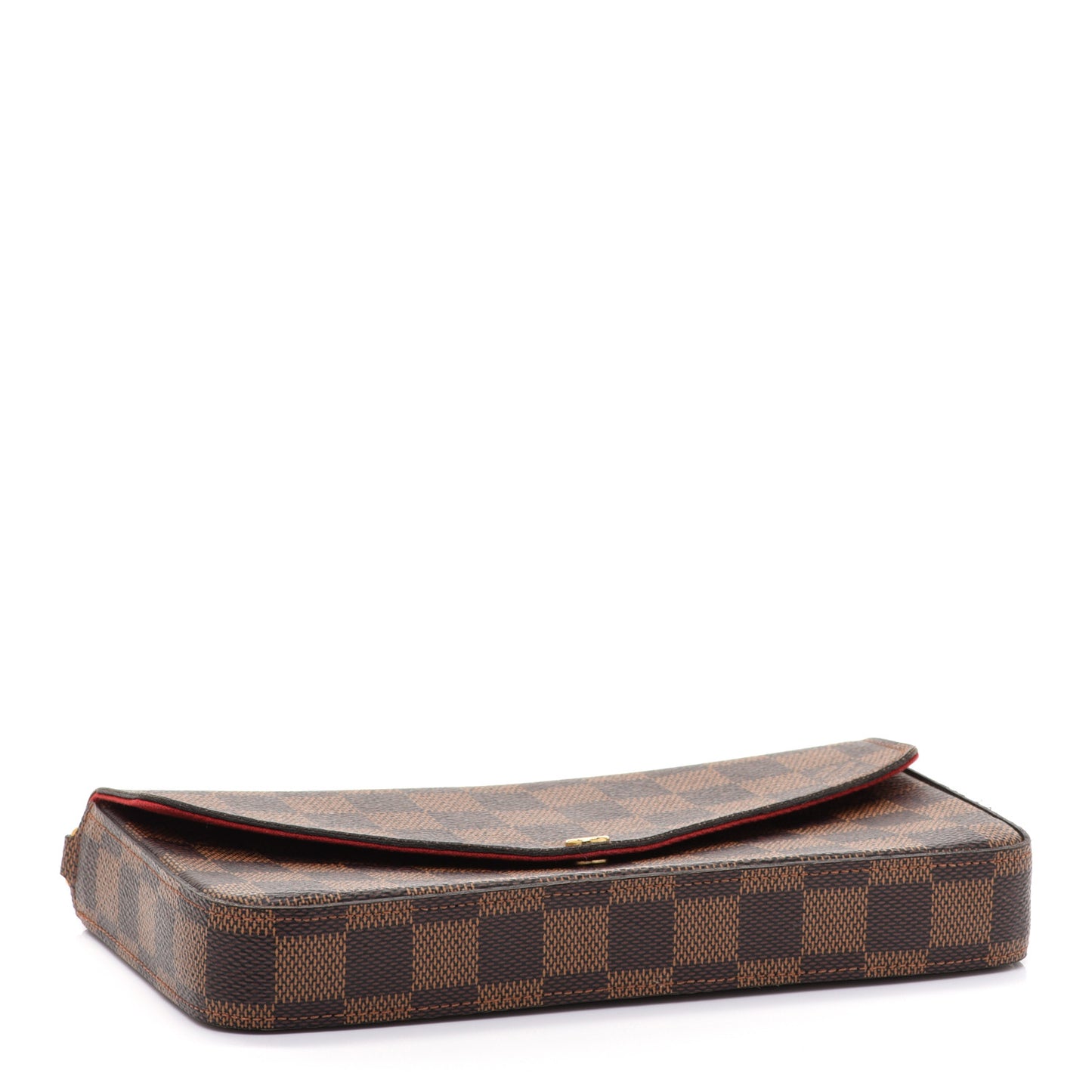 Damier Ebene Pochette Felicie Chain Wallet