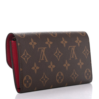 Louis Vuitton Monogram Emilie Wallet Fuchsia 3 of 6