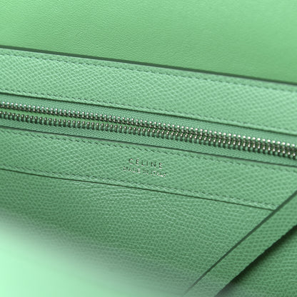 Celine Grained Calfskin Small Horizontal Cabas Phantom Mint 6 of 9