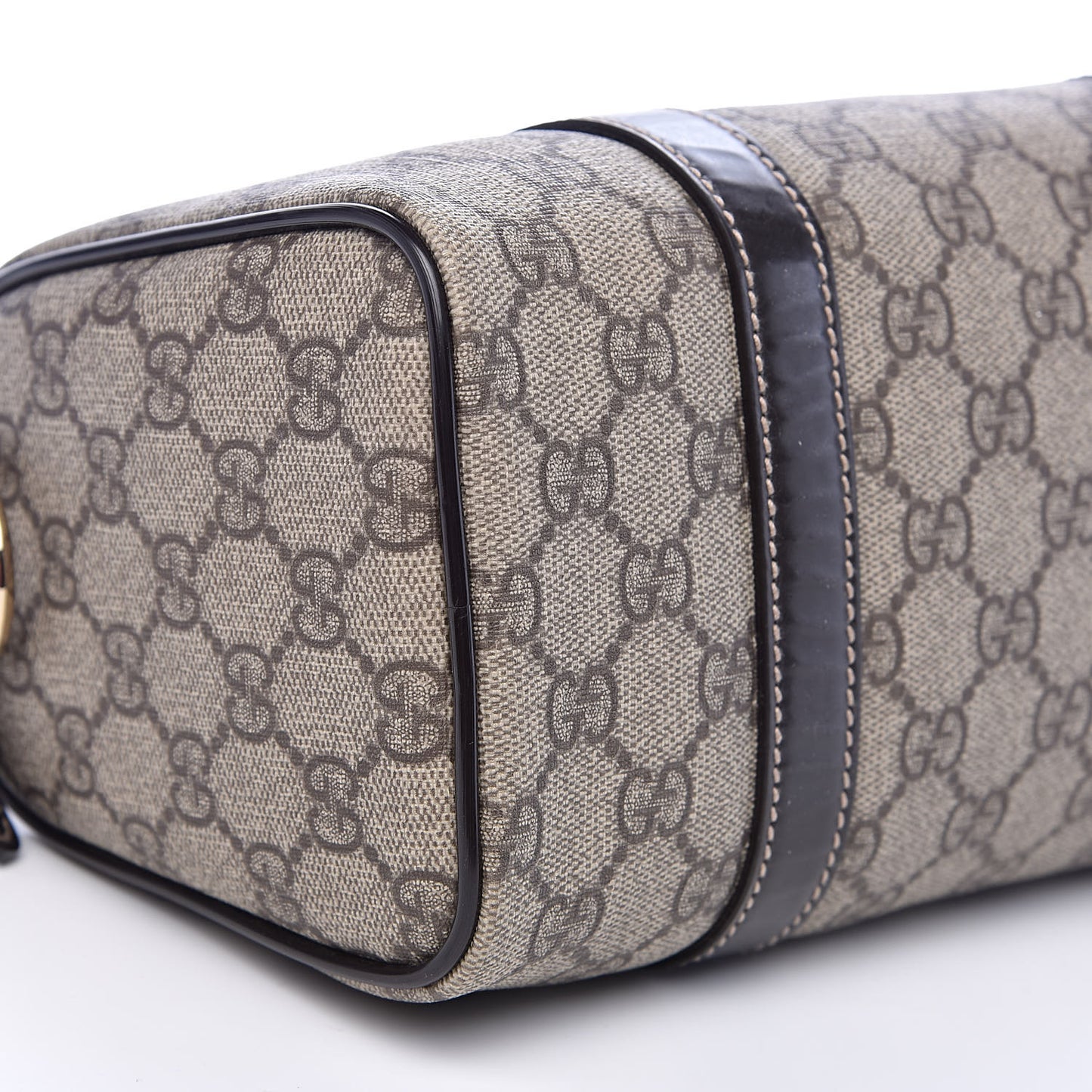 GG Plus Monogram Small Joy Boston Dark Brown