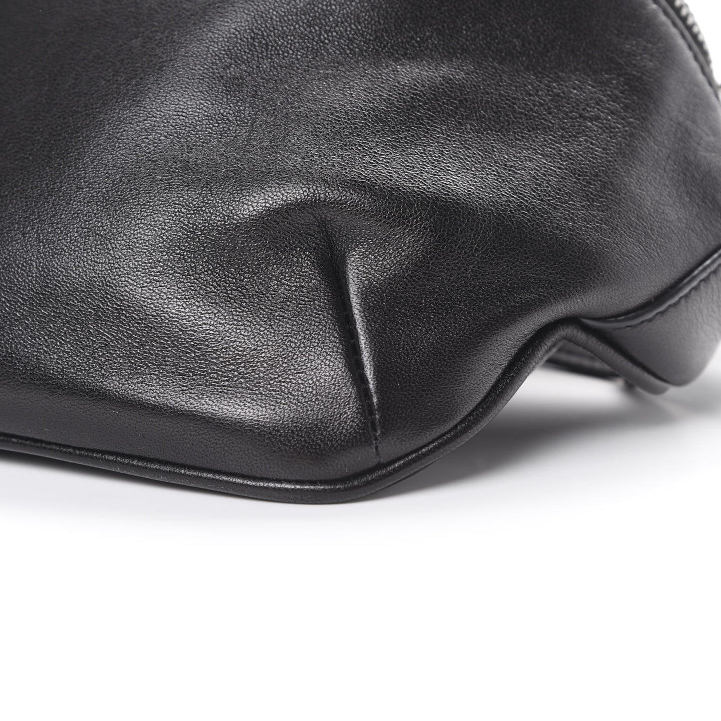 Calfskin Monogram Belt Bag Black