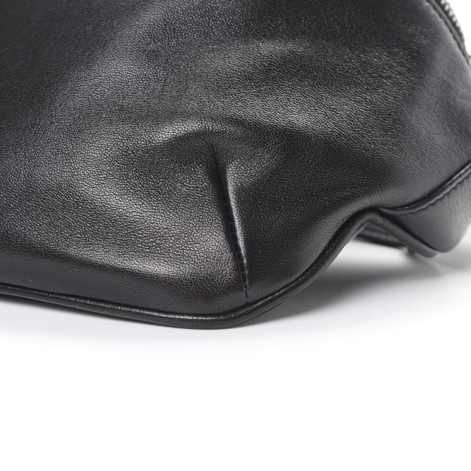 Saint Laurent Calfskin Monogram Belt Bag Black 9 of 11