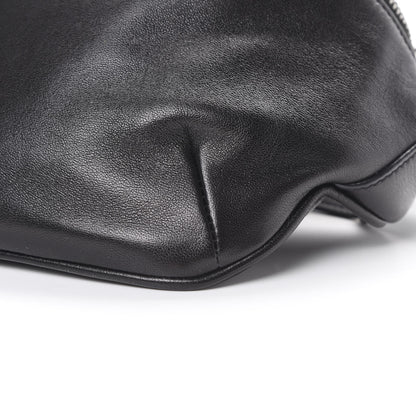 Saint Laurent Calfskin Monogram Belt Bag Black 9 of 11