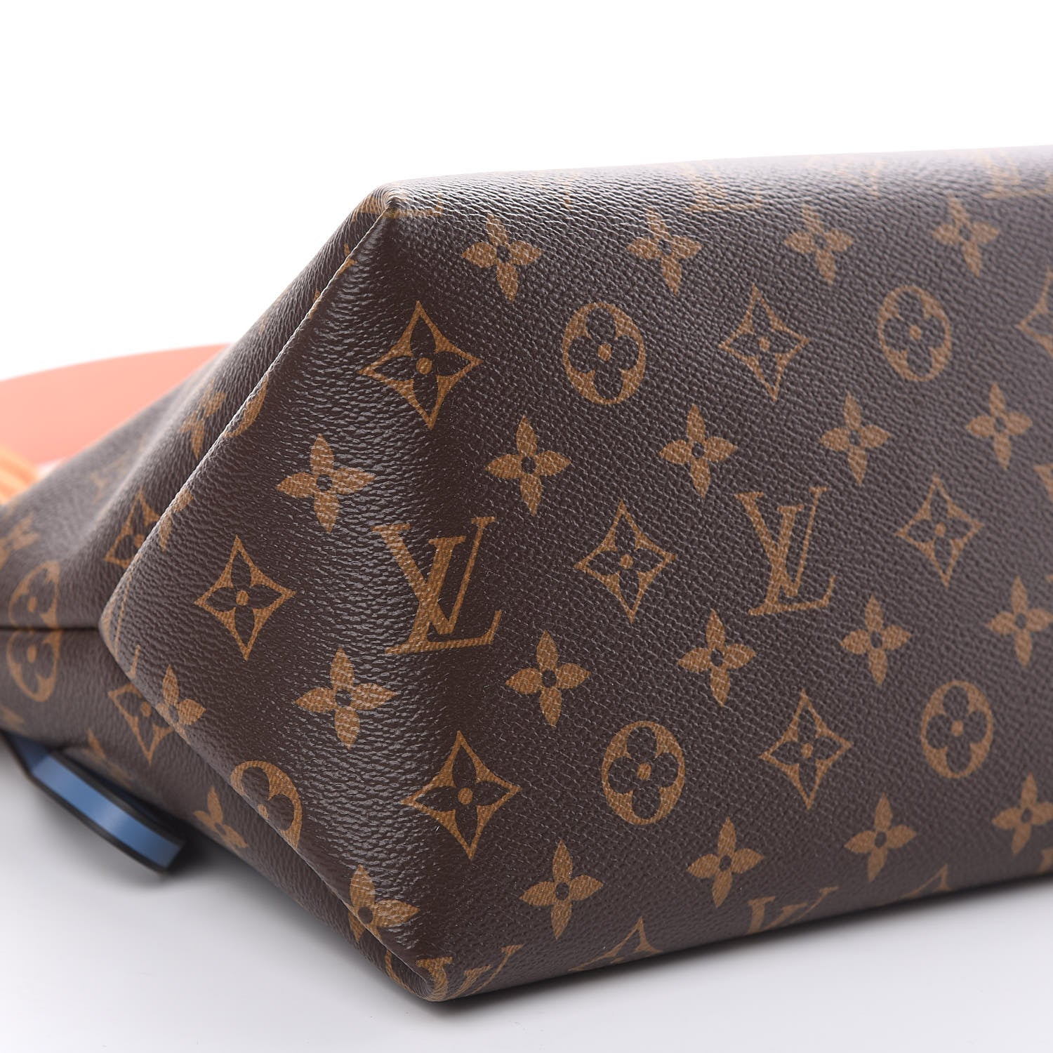 Louis Vuitton Monogram Beaubourg Hobo Mini Bordeaux Red Peach Safran Blue Jean Blue 8 of 10