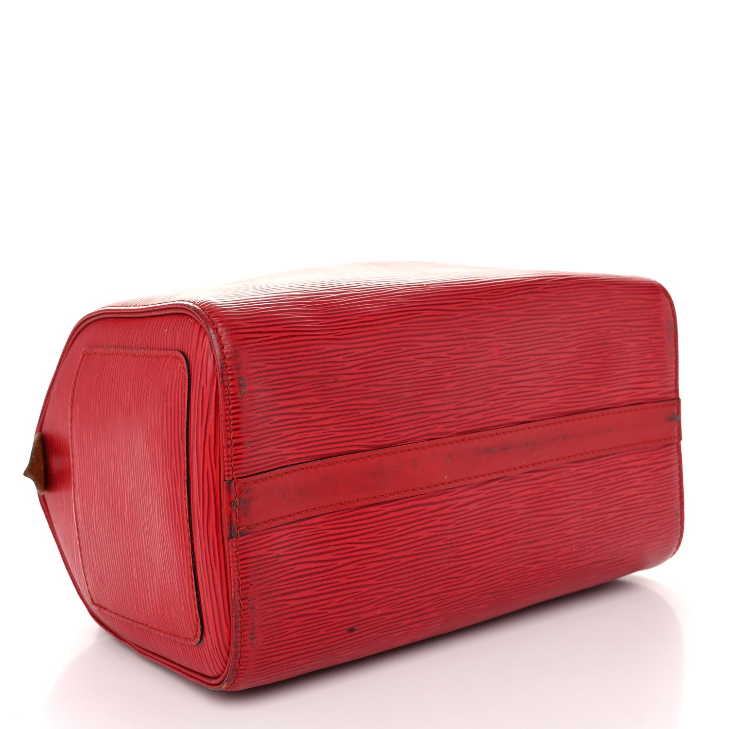 Louis Vuitton Epi Speedy 25 Castillan Red 4 of 15