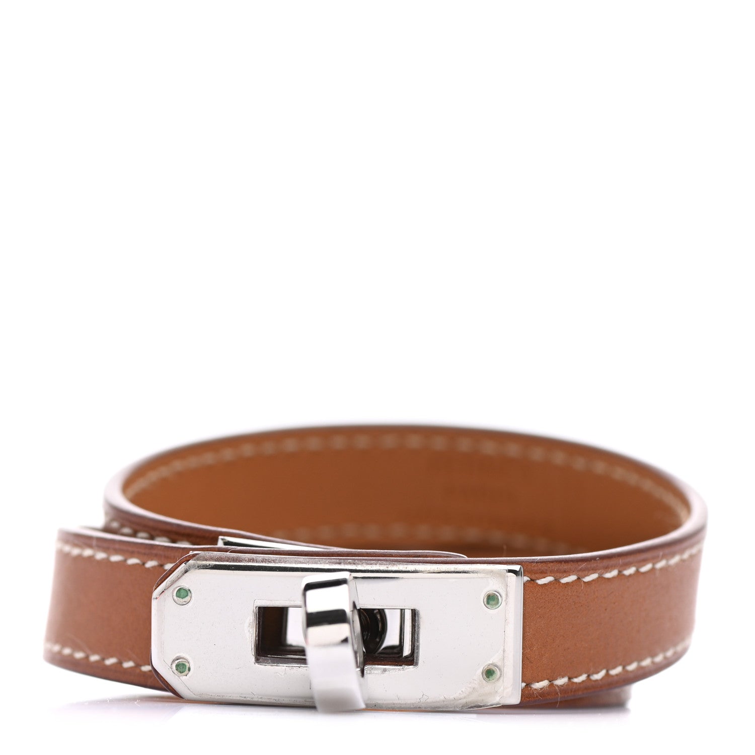 Hermes Swift Kelly Double Tour Bracelet S Gold 1 of 6