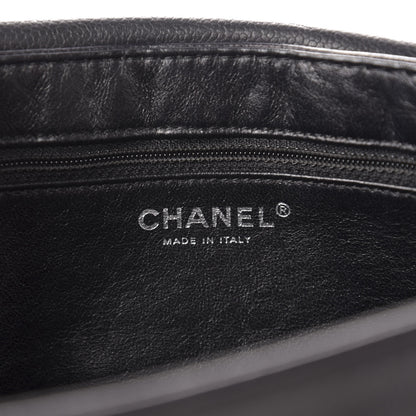 Chanel Caviar Half Moon Large Flap Black 6 of 10