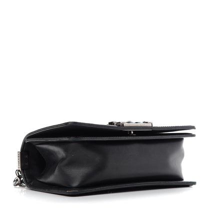 Chanel Patent Calfskin Quilted Small Boy Flap Black 3 of 11
