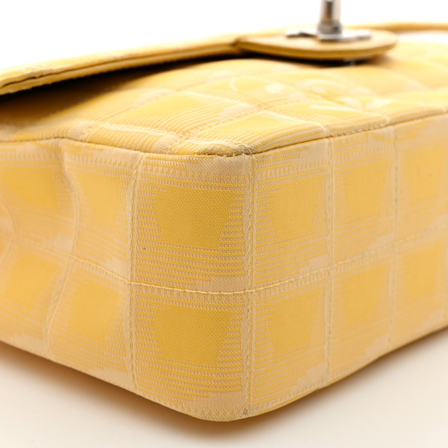 Nylon Medium Travel Flap Yellow