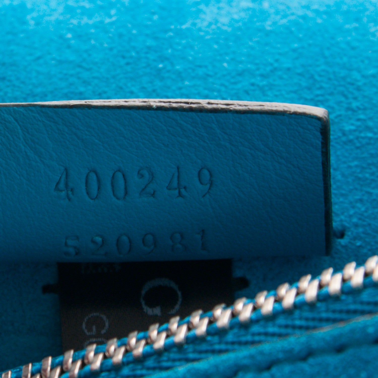 Gucci GG Supreme Monogram Small Dionysus Shoulder Bag Bright Turquoise 8 of 8