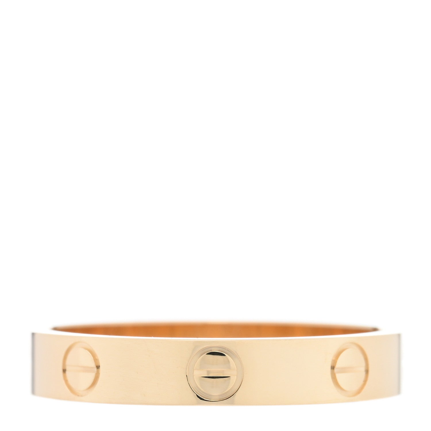 Cartier 18K Yellow Gold 3.5mm LOVE Wedding Band Ring 57 8 3 of 6