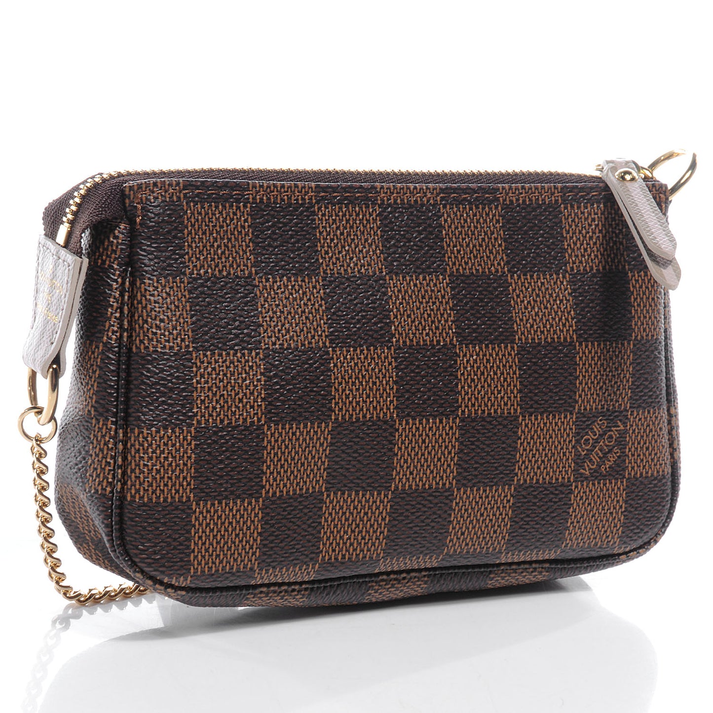 Damier Ebene Trunks and Locks Mini Pochette Accessories