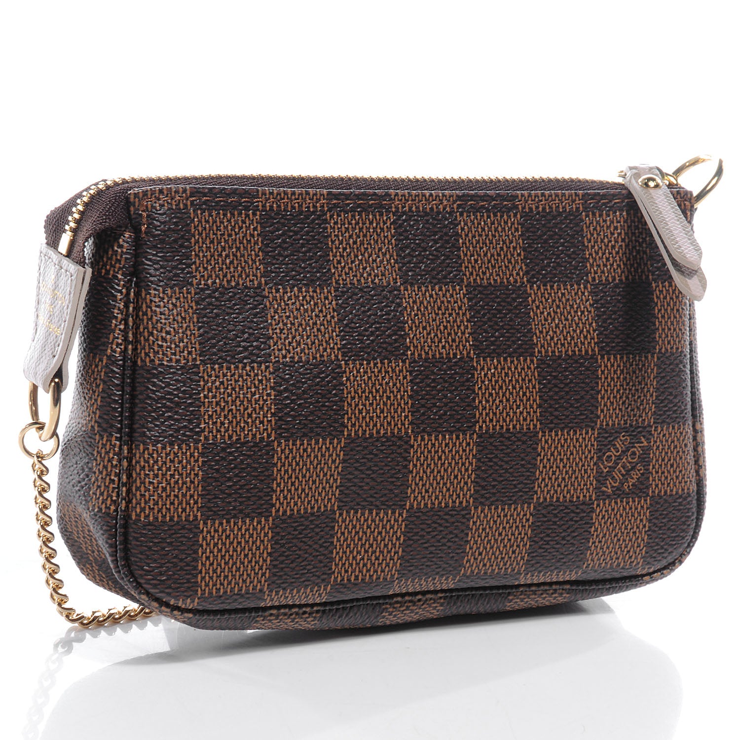 Louis Vuitton Damier Ebene Trunks and Locks Mini Pochette Accessories 3 of 9