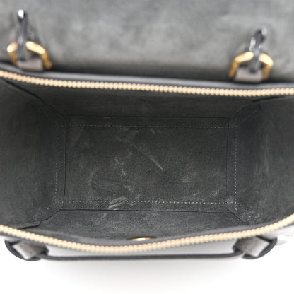 Celine Grained Calfskin Nano Belt Bag Grey 5 of 11