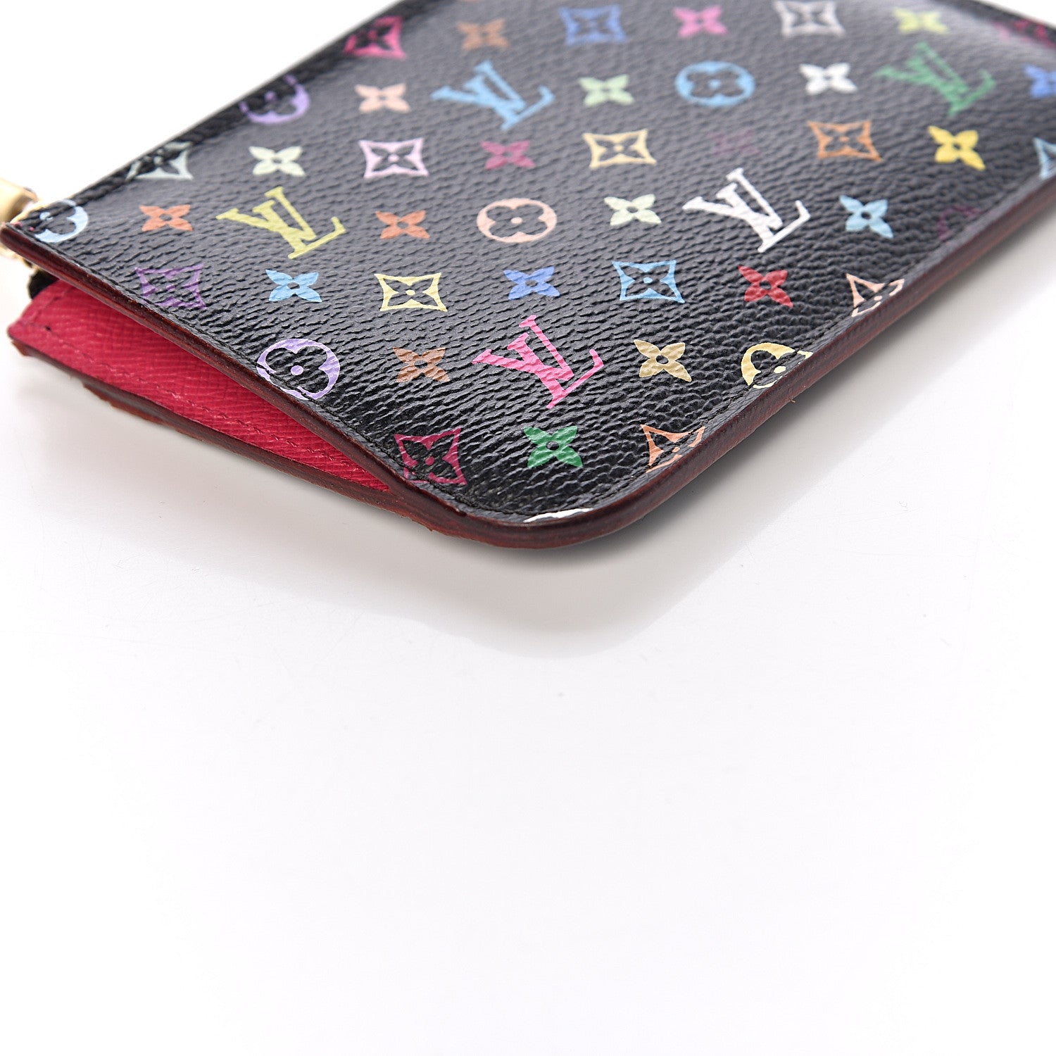 Louis Vuitton Monogram Multicolor Key Pouch Black Grenade 11 of 11