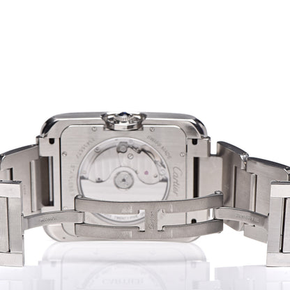 Cartier Stainless Steel 36mm Tank Anglaise Automatic Watch 11 of 12
