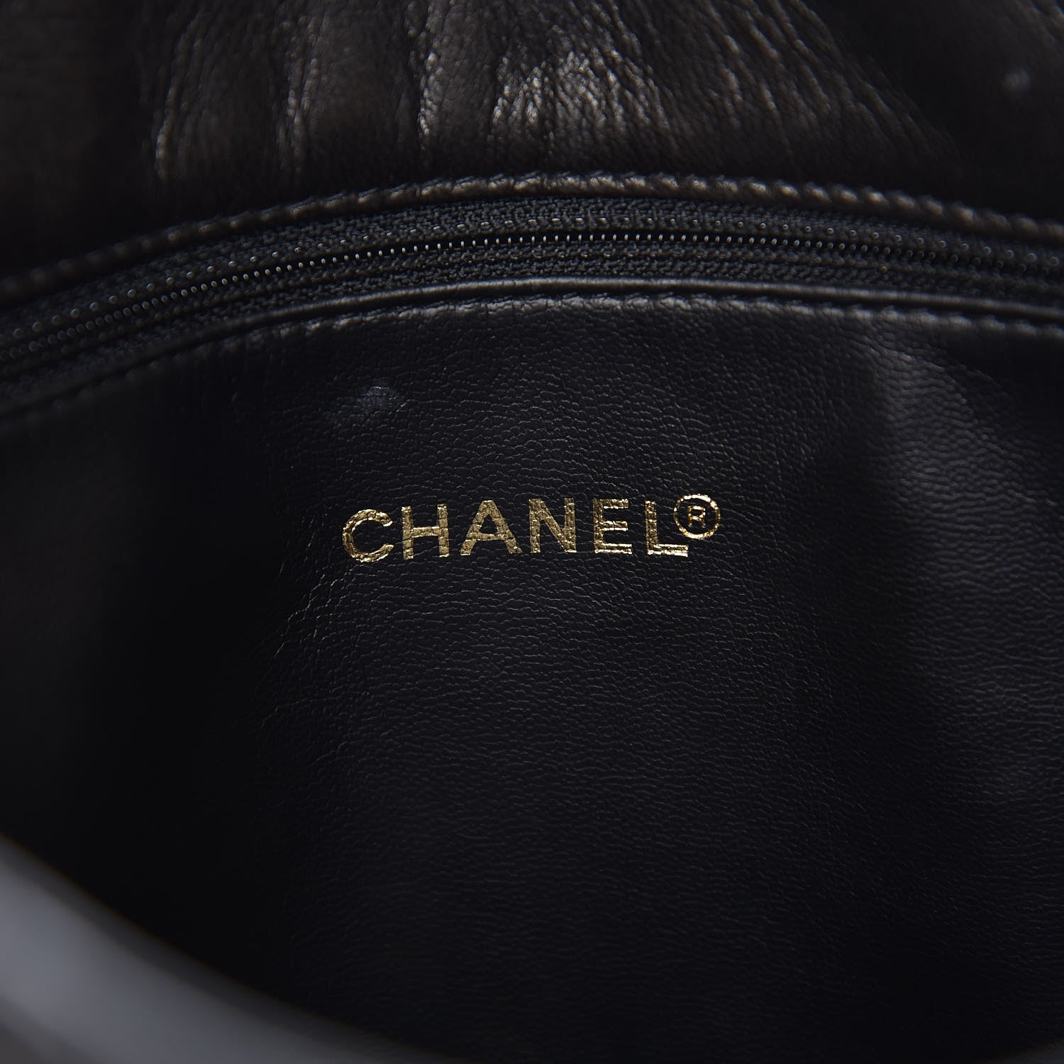 Chanel Lambskin Quilted Shoulder Bag Black 6 of 12
