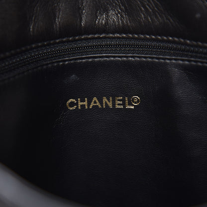 Chanel Lambskin Quilted Shoulder Bag Black 6 of 12