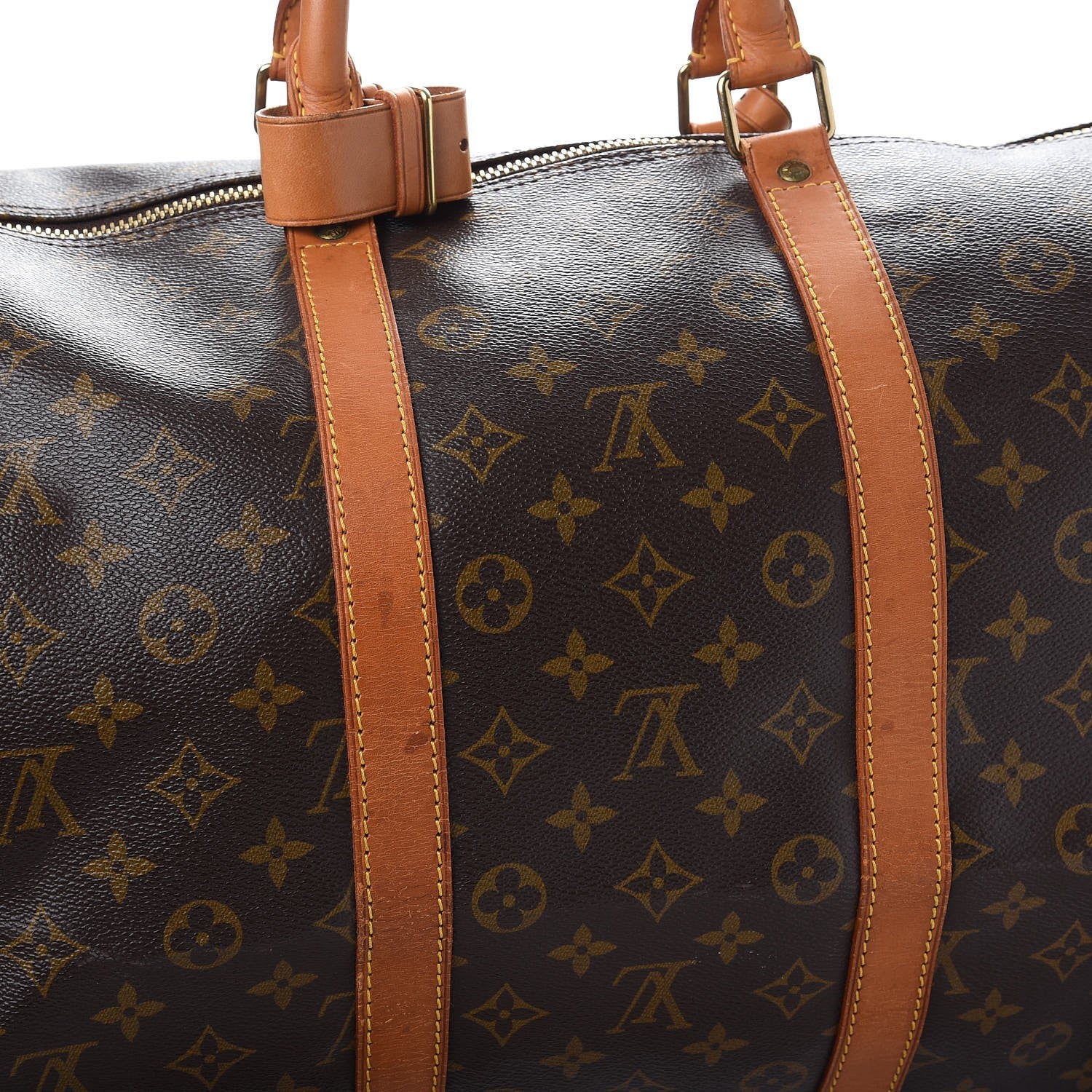 Louis Vuitton Monogram Keepall Bandouliere 55 13 of 19
