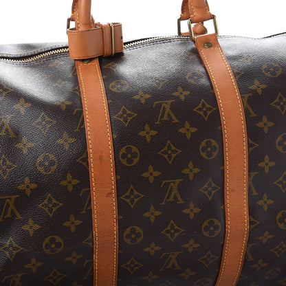 Louis Vuitton Monogram Keepall Bandouliere 55 13 of 19